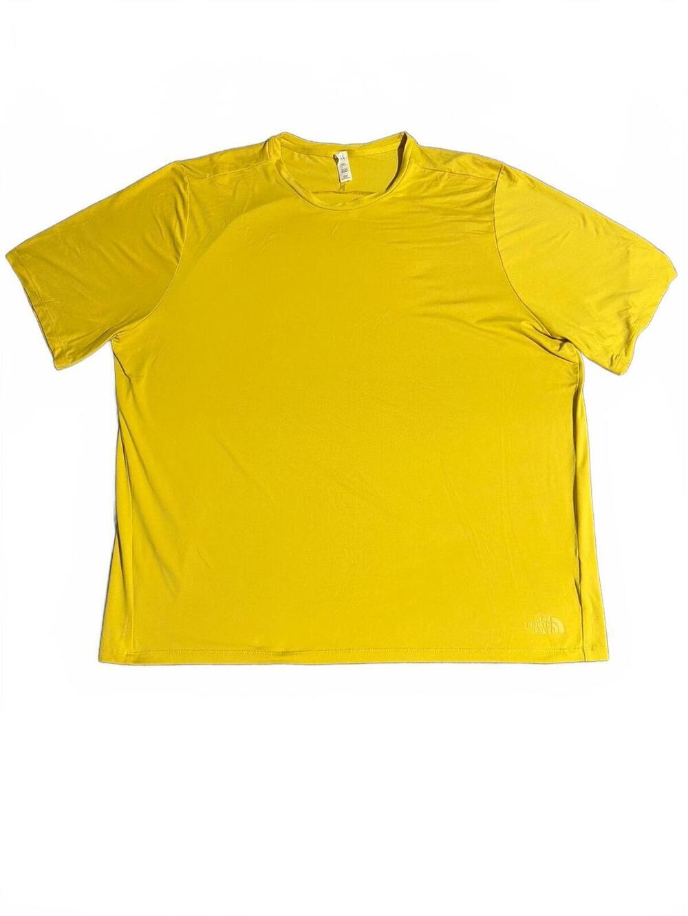 The North Face FlashDry Men's Yellow Performance T-Shirt XXL Active